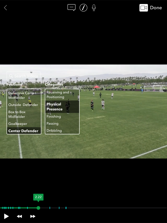 AthleteFocus iPad screenshot 6 - Sports app
