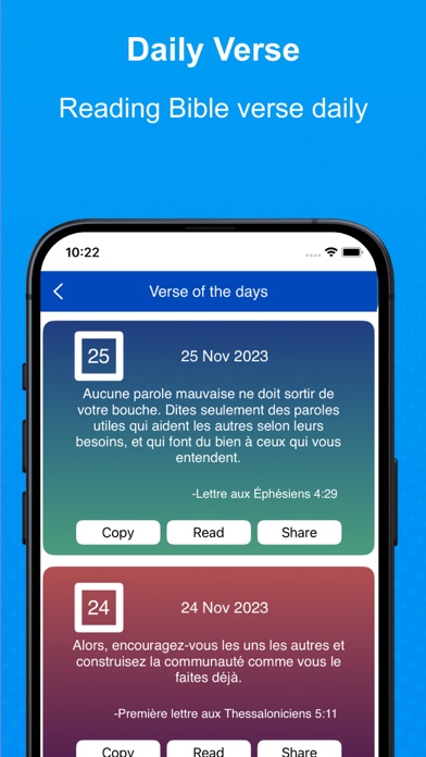 La Bible Palore Vivante. Screenshot