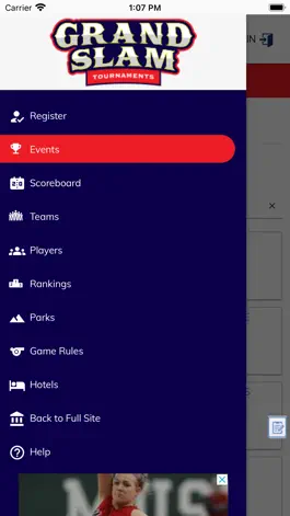 Game screenshot Grand Slam Tournaments apk