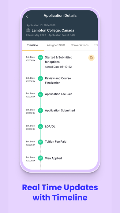 Dfavo-Study Abroad Platform Screenshot