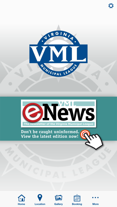 Virginia Municipal League Screenshot