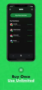 Virtual Phone Number - WAPN screenshot #5 for iPhone