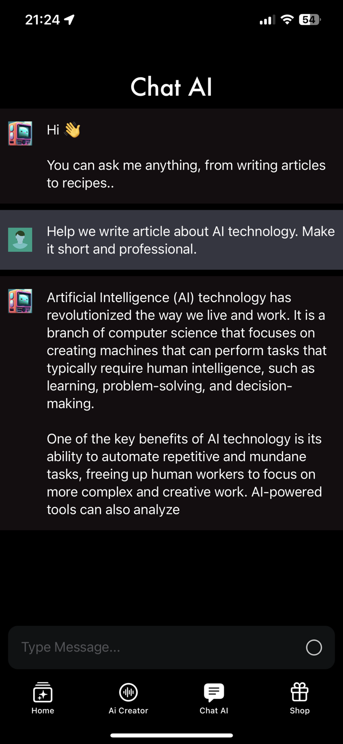 AI Studio - GPT Art Generator