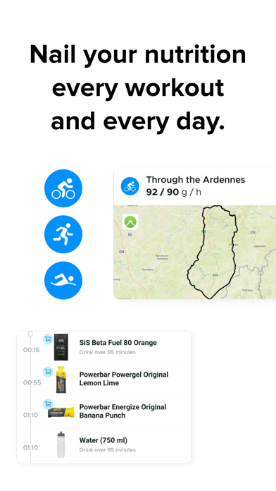 EatMyRide: Cycling & Nutrition Screenshot