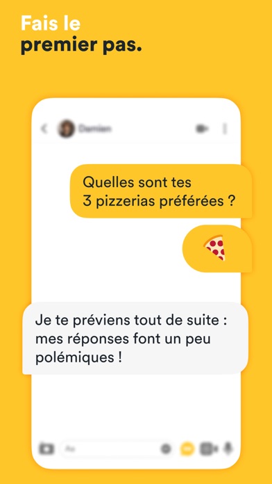 Screenshot #3 pour Bumble: Rencontre, Tchat, Amis