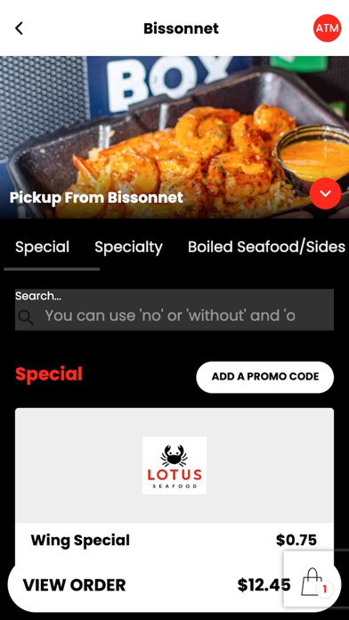 Lotus Seafood Screenshot