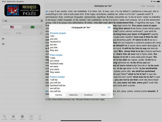 Dicionário Michaelis Inglês iPad screenshot 4 - Reference app