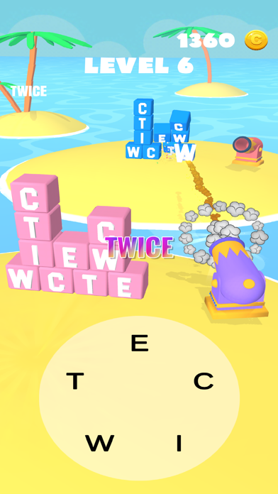 Letter Shot 3D! Screenshot