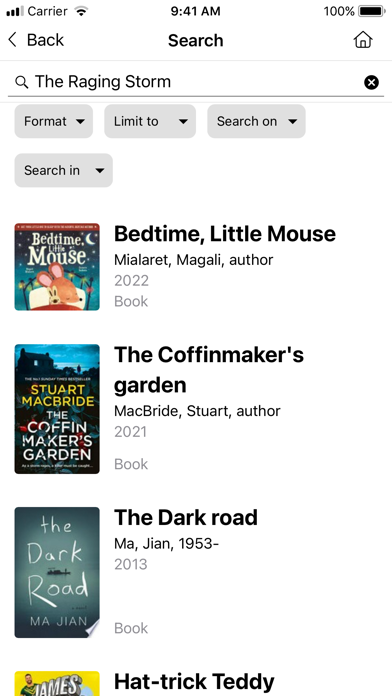 Bega Valley Shire Library Screenshot