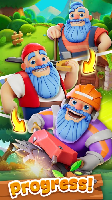 Gold Valley - Idle Lumber Inc Screenshot