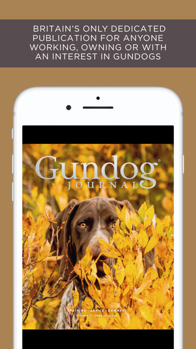 Gundog Journal Screenshot