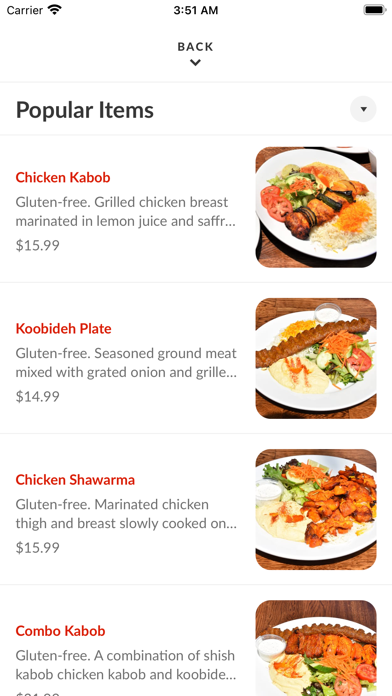 Naab Cafe - Mediterranean Screenshot