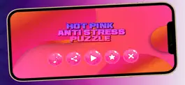 Game screenshot Hot Pink Anti Stress Puzzle mod apk
