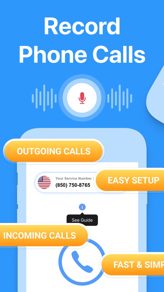 #1. Recorder Call Voice Recording (iOS) 由: Mutludev