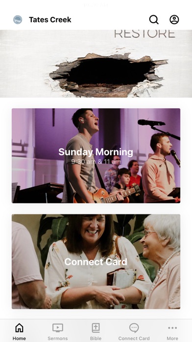 Tates Creek Christian Church Screenshot
