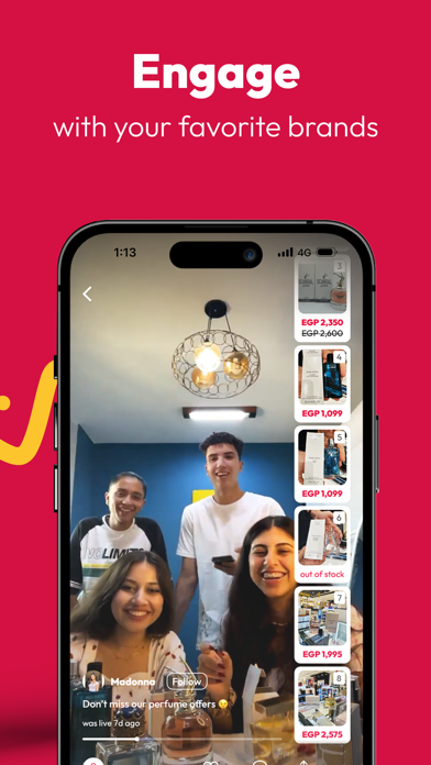 Hoods - Live shopping Screenshot