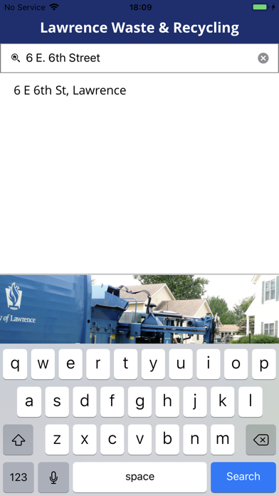 Lawrence Waste & Recycling Screenshot