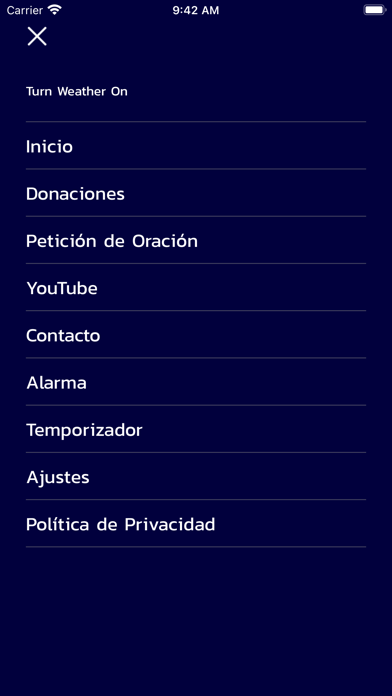Aliento del Cielo Radio Screenshot