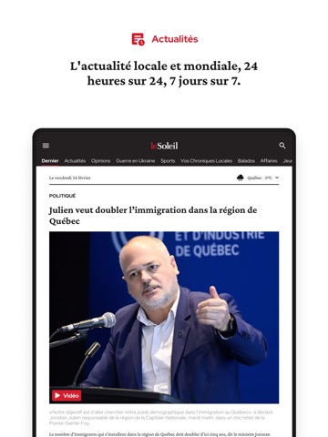 Le Soleil, Quotidien de Québecのおすすめ画像3