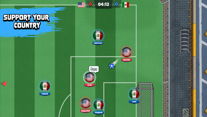 MamoBall 2D Multiplayer Soccer