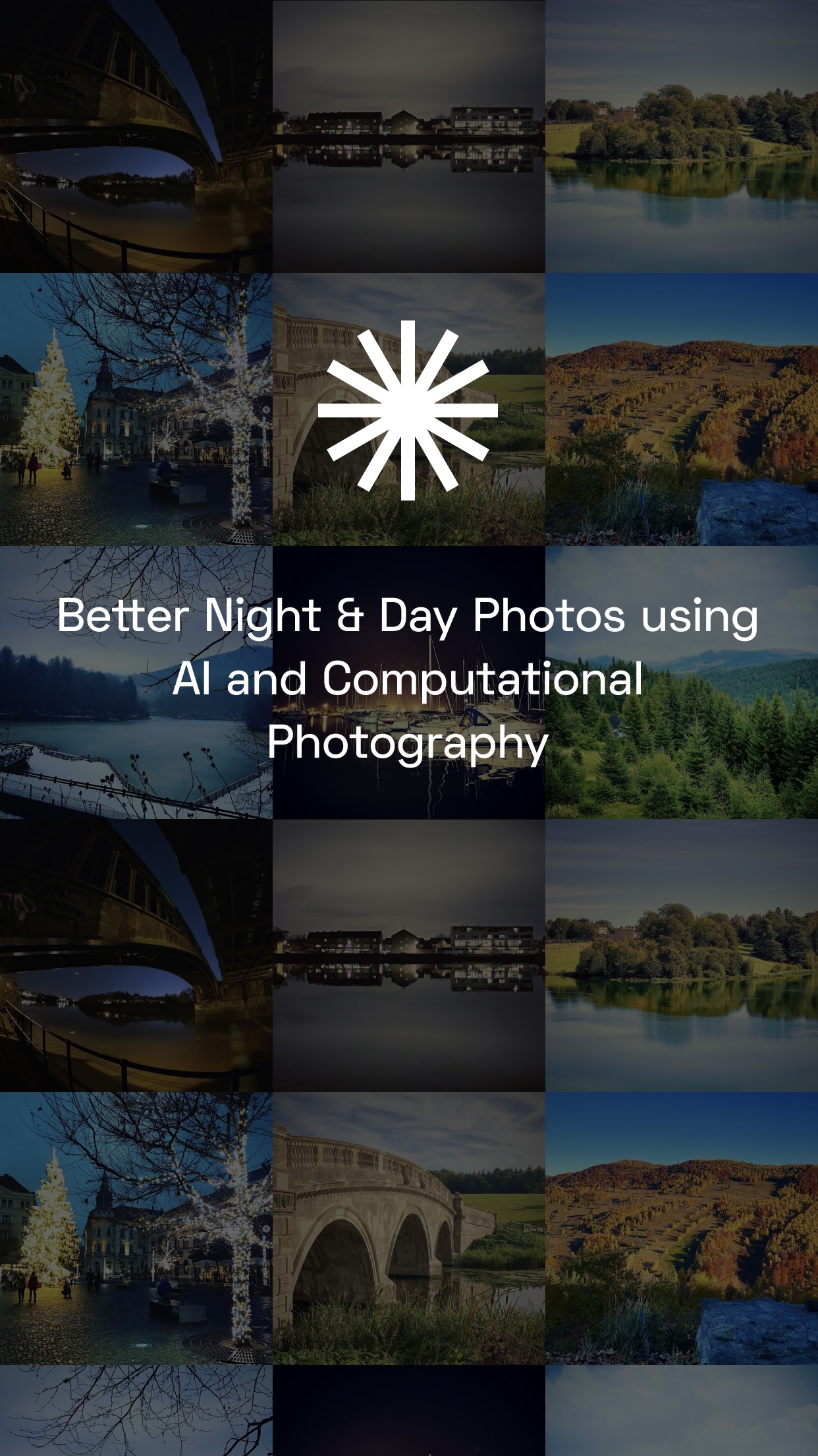 Screenshot do app NeuralCam: Night Mode & ProCam