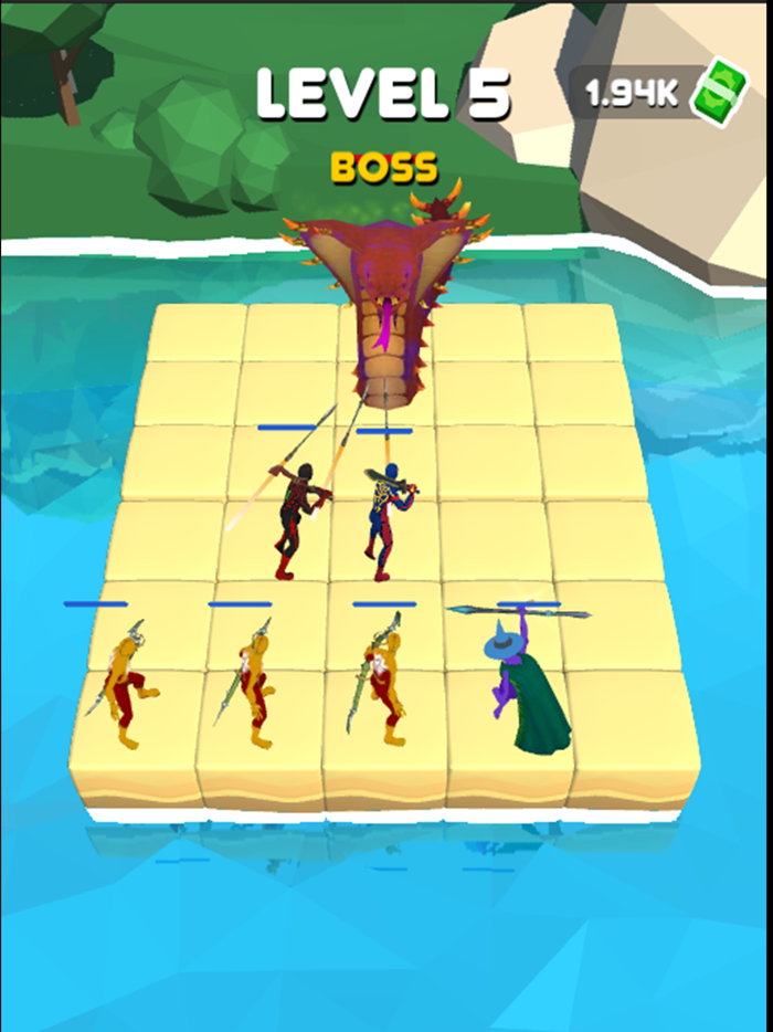 Superhero Merge Master 3D