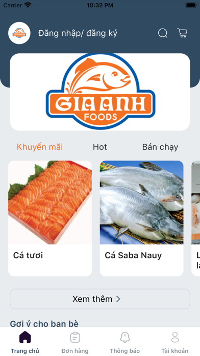 Gia Anh Foods Screenshot