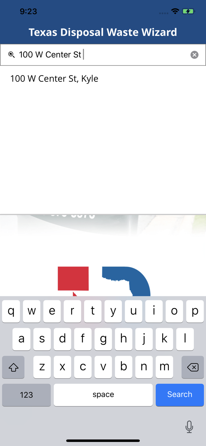 Texas Disposal Waste Wizard