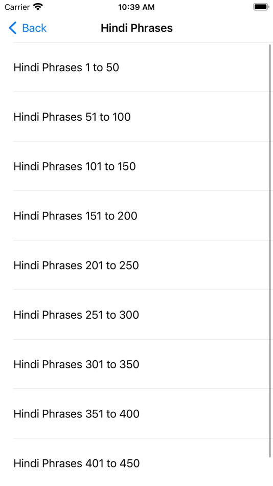#5. Learn Hindi through Tamil (iOS) By: Agurchand Babu K S