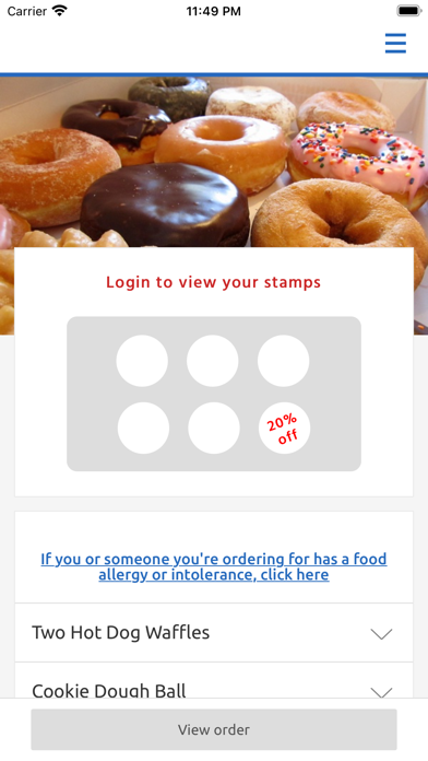 Dipz Donuts, Leyland Screenshot