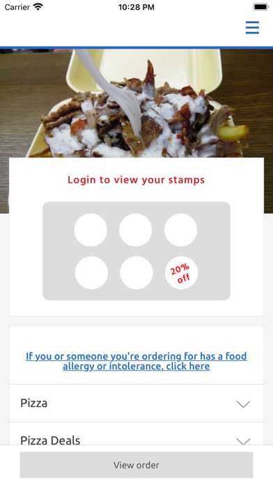 Kings Kebab Pizza & Chicken, Screenshot