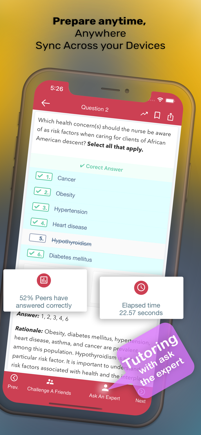 NurseThink NCLEX Quizzing App