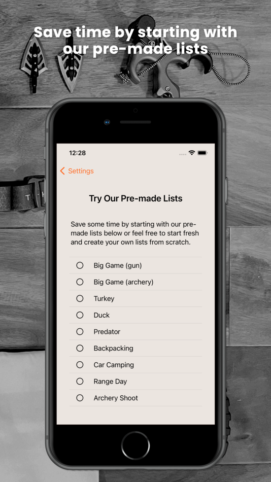#3. Vitals: Hunt Packing List (iOS) Podle: 37 South, LLC