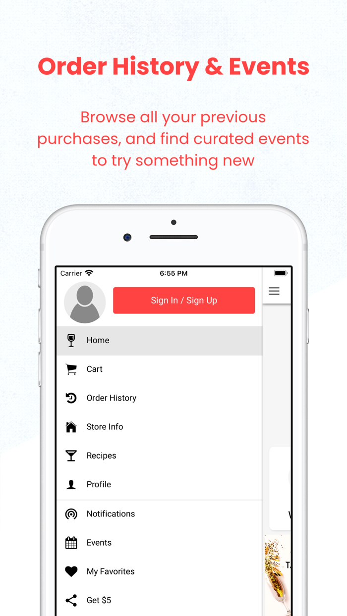 Holiday House liquor