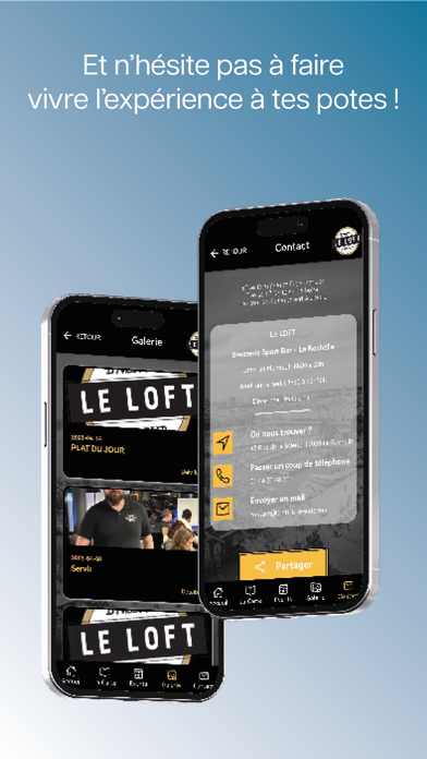 Le Loft Brasserie Screenshot