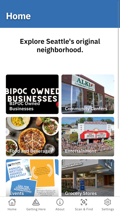 Visit West Seattle Screenshot