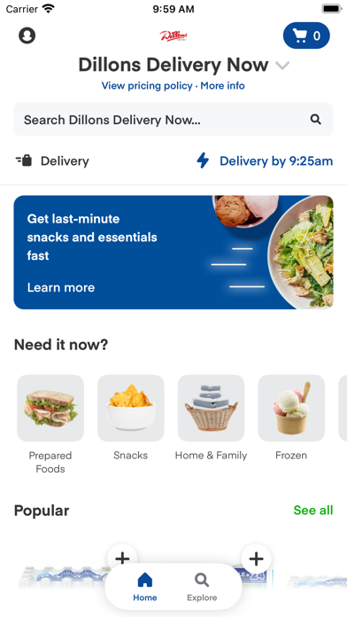 Dillons Delivery Now Screenshot