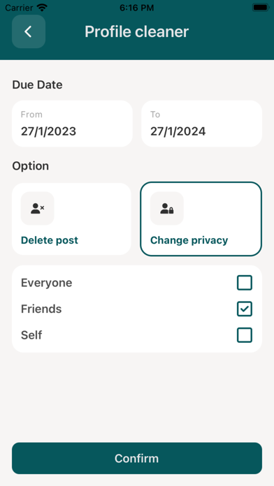 FriendCheckup Screenshot