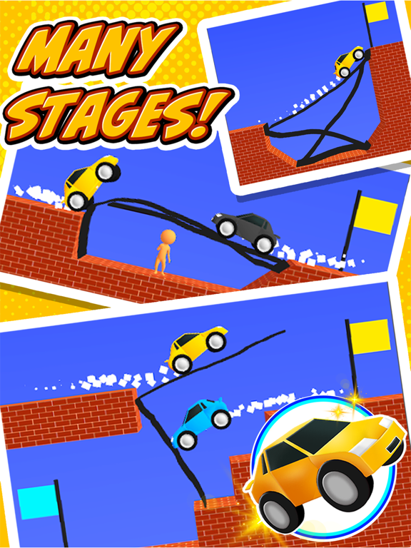 Draw Bridge - Puzzle Game iPad screenshot 5 - Games app