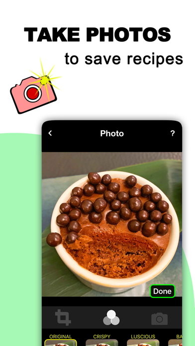 Recipe Selfie the Cooking App Screenshot