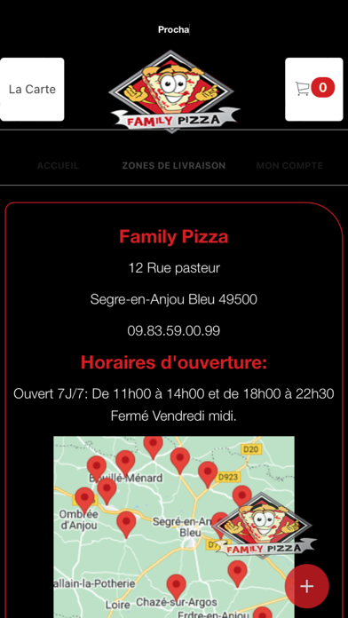 Family Pizza. Screenshot