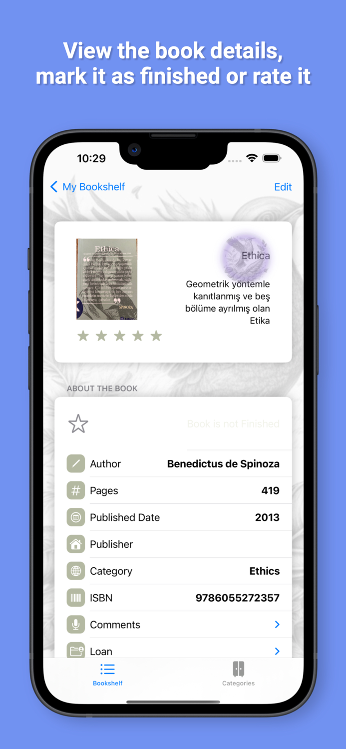 Book Tracker App - Ex Libris