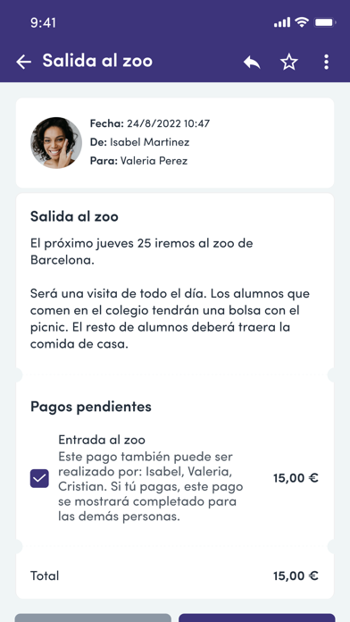 Escola Voramar Screenshot