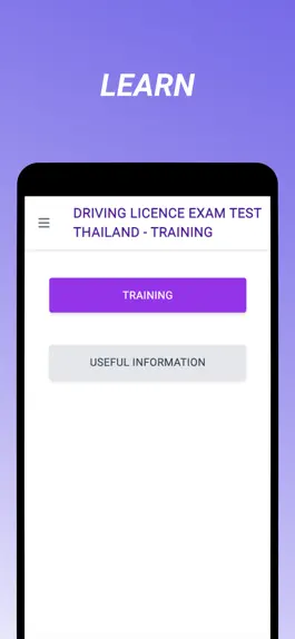 Game screenshot Driving Licence Exam Test Thai mod apk