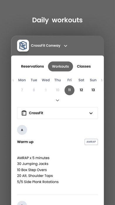 CrossFit Conway Screenshot