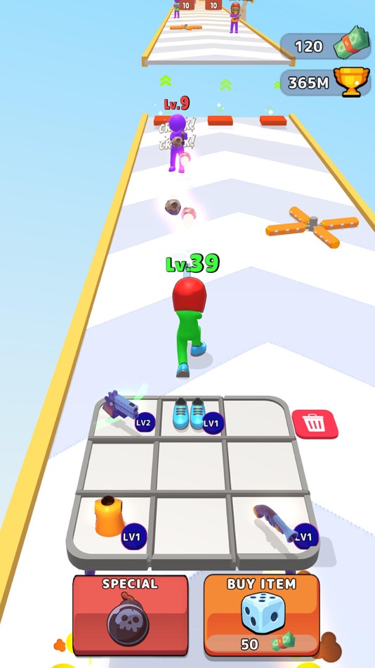 #1. Run and Merge (iOS) 由: M8 Games