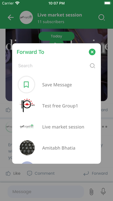 GTF Connect Screenshot