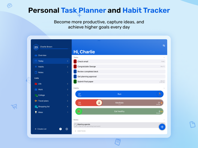 Finale To Do: Tasks & Habits Screenshot