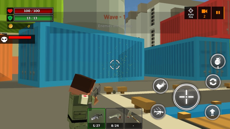 Pixel World Z 3D screenshot 2