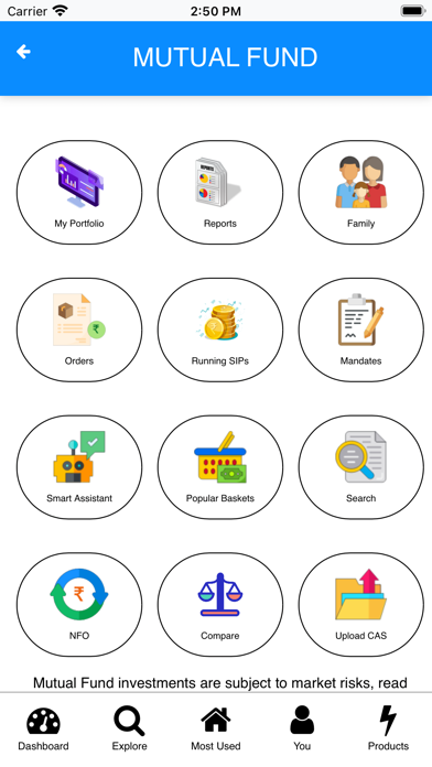 A Investment App Screenshot